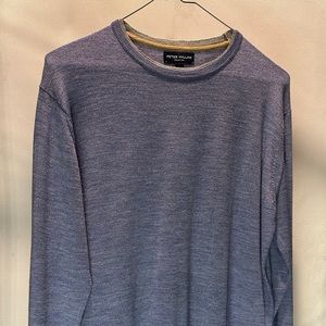 Peter Millar wool purple sweater size small